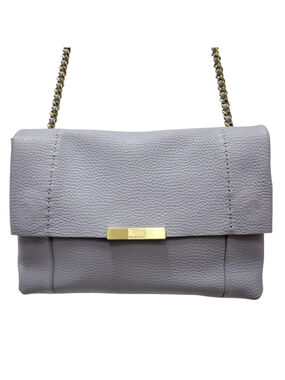 Ted Baker Women's Light Purple Parson Crossbody Soft Grain Leather Purse Bag